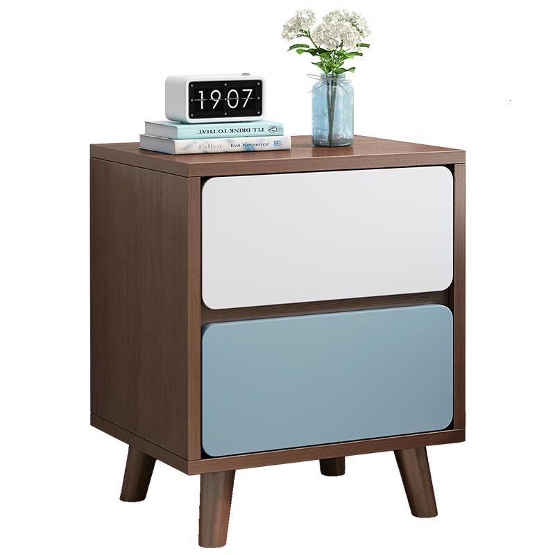 简约现代床头柜北欧卧室闪电客置物架小型床边小柜子简易迷你收纳储物