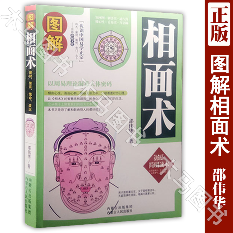 图解相面术相手术相五官 手相面相学全书全套3册精修版麻衣神相书籍邵伟华图解大全 古代现代相术简高清大图