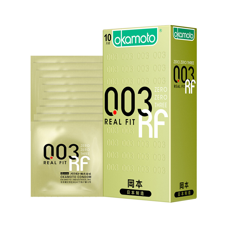 冈本003 黄金版 10只装/盒 避孕套进口冈本okamoto男用超薄款安全套子