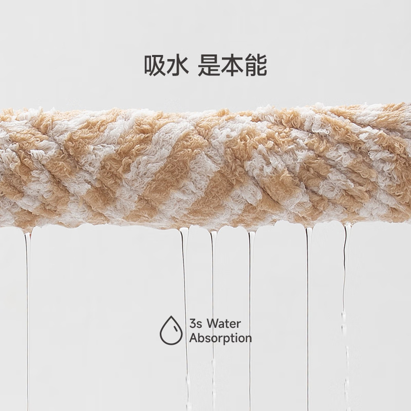 最生活浴巾轻柔款新疆长绒棉A类条纹浴巾A-1192(随机发货)