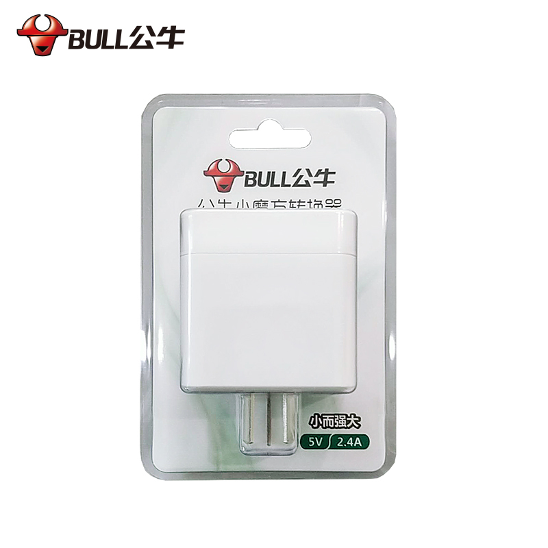 公牛(BULL) 小魔方USB插座 插线板/插排/排插/接线板 2孔+2USB口 无线魔方 GNV-U9B122