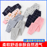 2020新款儿童秋款纯棉打底裤 卡通男女童宝宝睡裤童裤长裤*1