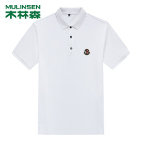 [直营]木林森(MULINSEN)夏季新款POLO衫男女款休闲短袖翻领T恤S-4XL户外休闲衣
