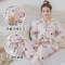 迪鲁奥(DILUAO)薄款产妇月子服春夏季纯棉大码孕妇睡衣女产后哺乳期喂奶家居套装