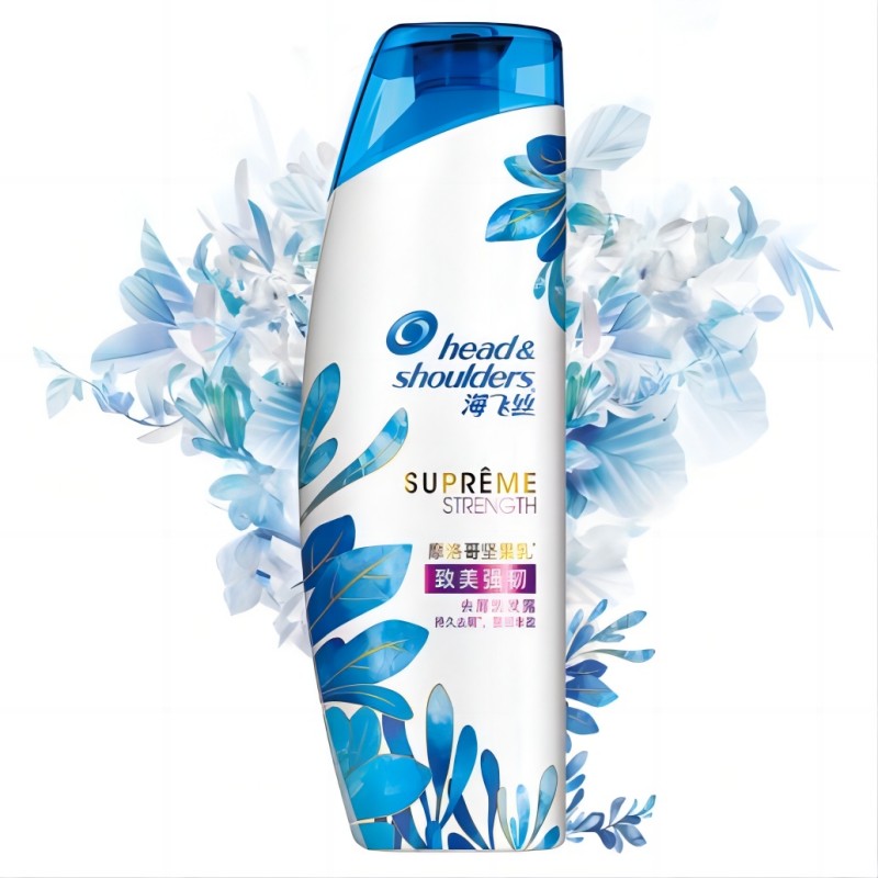 海飞丝洗发水致美强韧400ml 精油持久去屑强韧丰盈 新旧包装随机发货高清大图