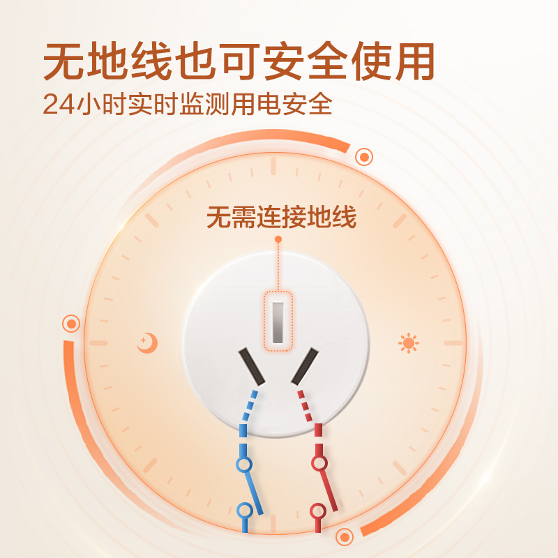 A.O.史密斯年轻时尚系列品牌-佳尼特电热水器CTE-80NS 免地线安装 性价比之选