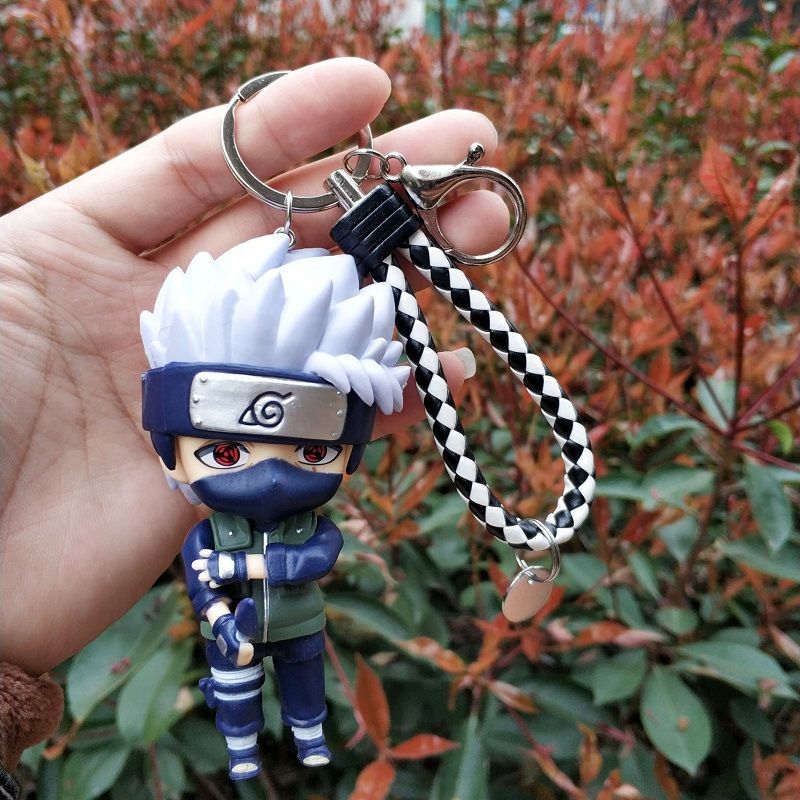 自来也宇智波鼬公仔手办书包汽车钥匙扣我爱罗结印小手办促销价袋装