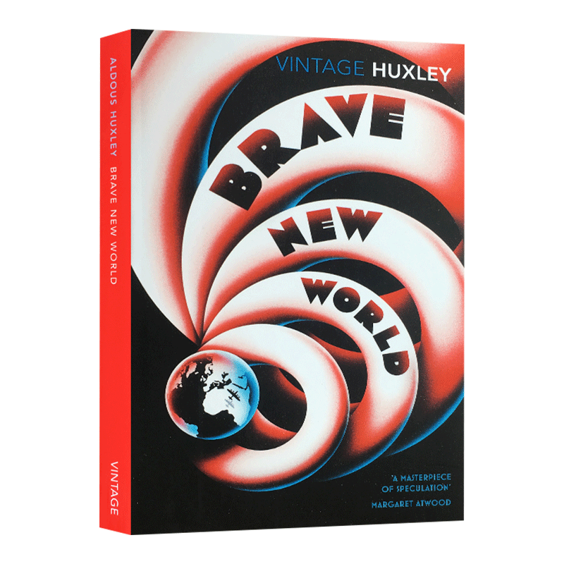 蓝票 [正版]Brave New World 美丽新世界 英文原版小说 赫胥黎作品 二十世纪经典反乌托邦文学之一 英文高清大图