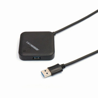 ADSON艾德生USB3.0分线器高速扩展4口HUB集线器笔记本台式一拖四USB分线器 延长线 0.3米