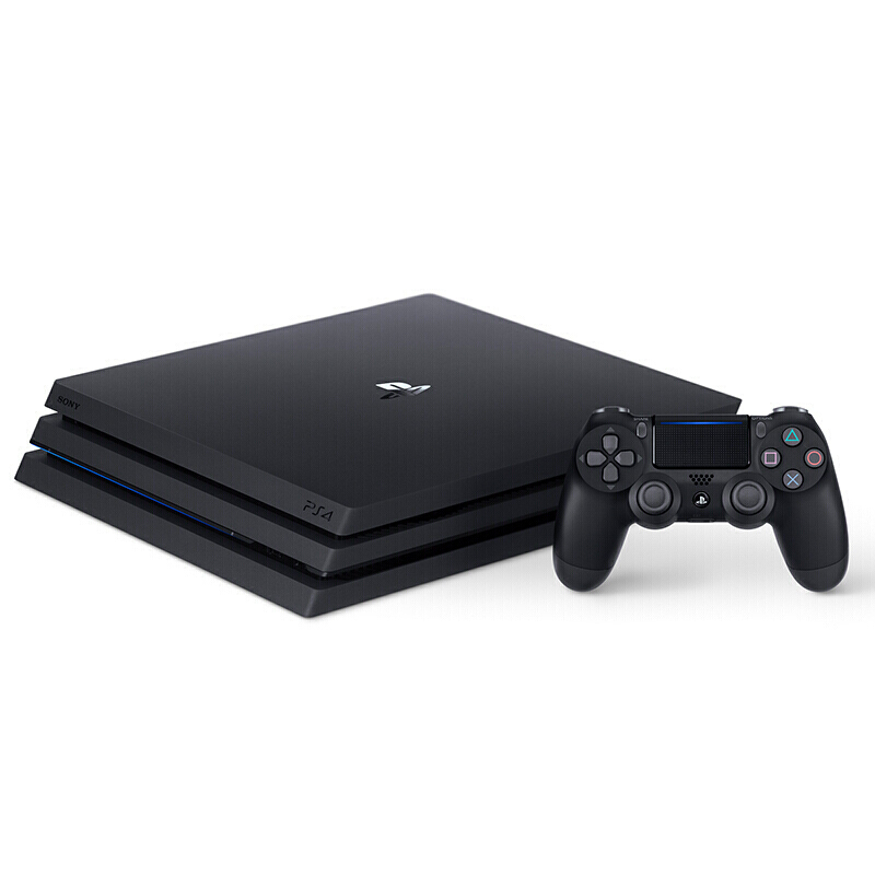 SONY 索尼 PS4 Pro1TB 掌机 家用游戏机 单主机 体感游戏机 支持4K/VR设备 黑色 日版