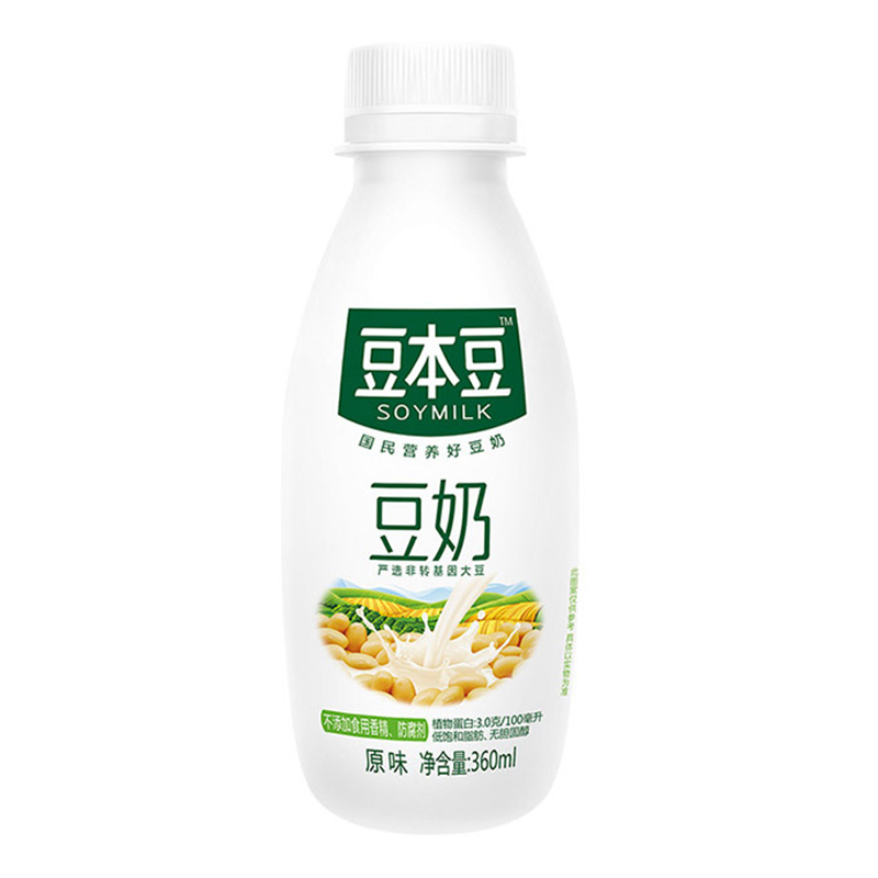 豆本豆 原味豆奶 360ml*15包 礼盒装 5400ML(新老包装随机发货)