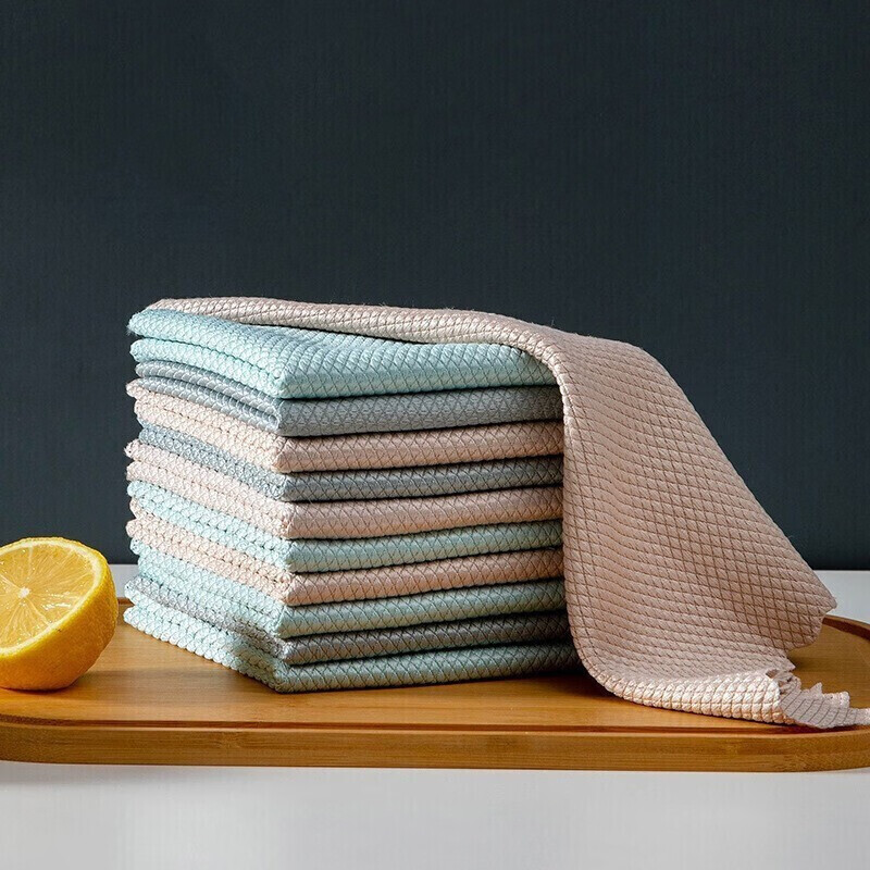 美穗吉家 鱼鳞抹布10条装MIH-2404190高清大图