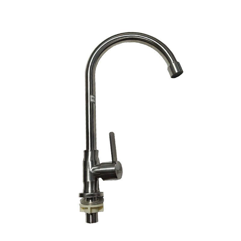 南方卫通304不锈钢水龙头 高仪单冷水龙头 立式单水龙头 通用接口4分NF-014 / 个高清大图