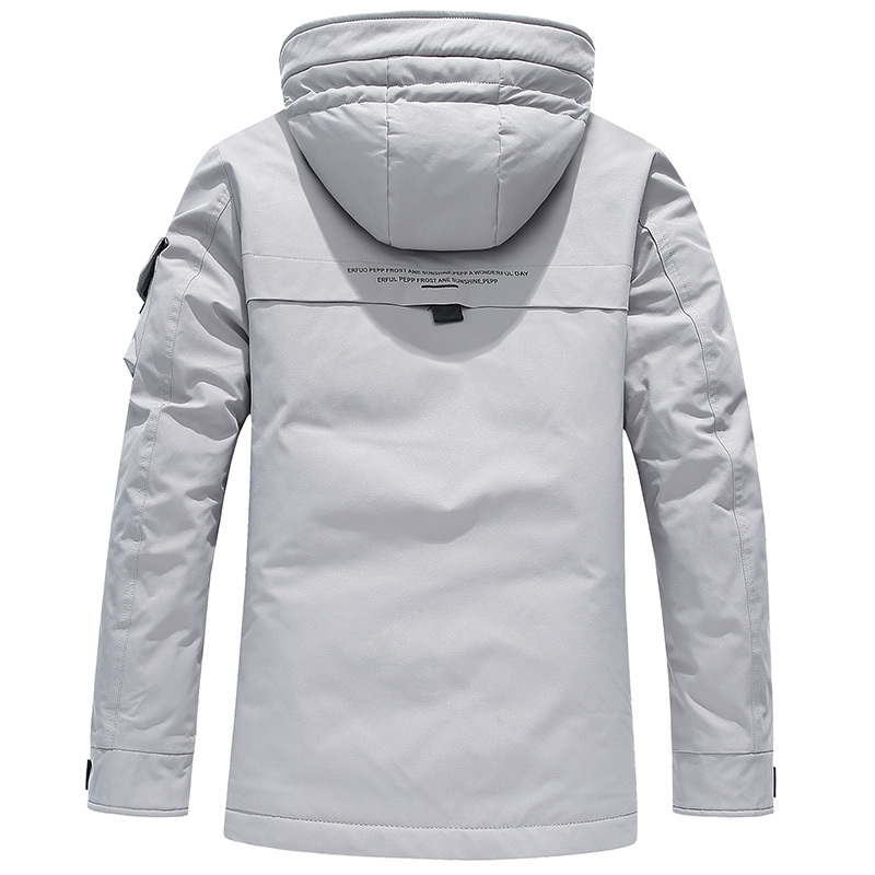 鸭鸭yaya男士冬季羽绒服短款连帽时尚帅气休闲保暖冬装外套男