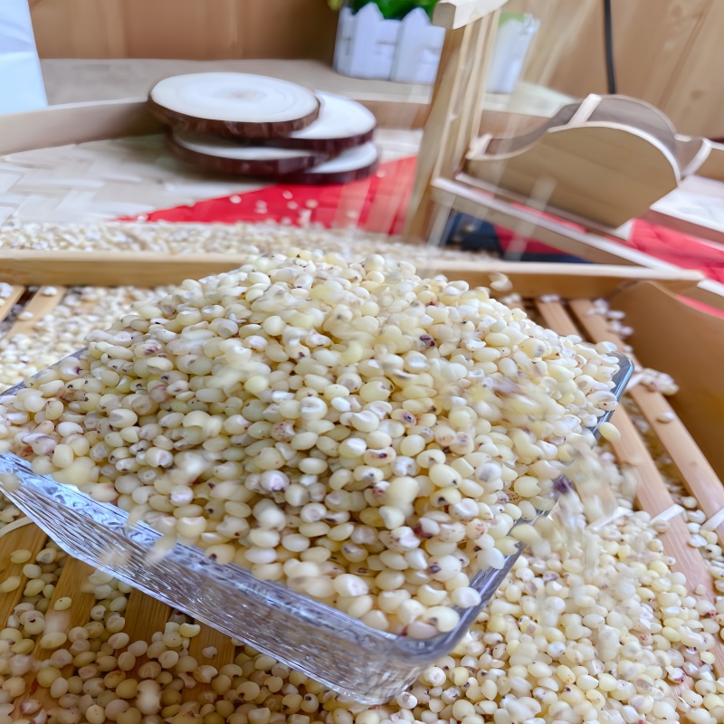 鲁强石磨源 高粱米 1kg 粗粮 五谷杂粮 酥田袋装高清大图