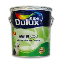 多乐士漆家丽安净味白色内墙乳胶漆室内彩色墙漆自刷家用涂料18L