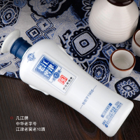 几江牌 重庆江津老窖老白干 小曲清香型白酒 老10酒 52度 500ml 整箱6瓶装