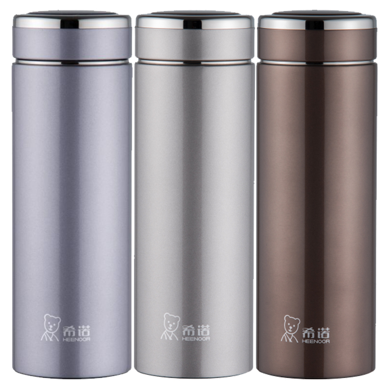 希诺真空杯400ml不锈钢材质XN-3011(颜色随机)