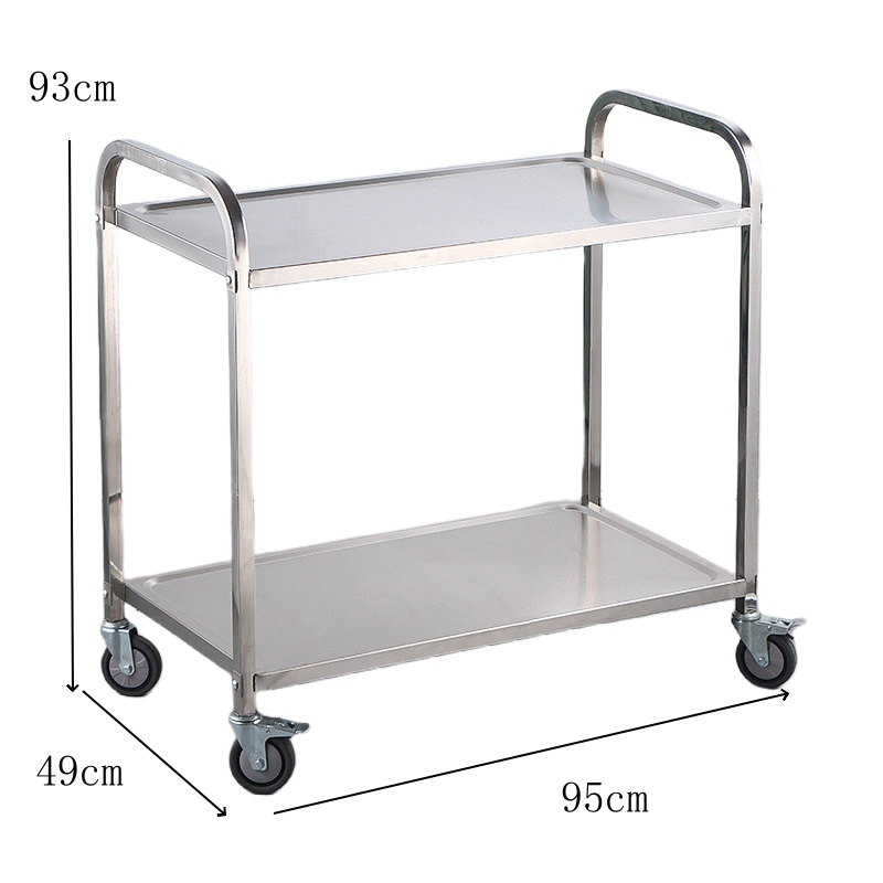 珂攸洋置物架餐车双层个高清大图