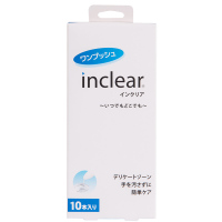 【日本直邮】Inclear 女性私处护理液 清洁凝胶 1.7g*10支/盒私处洗液 精致女人的选择 日本原装进口