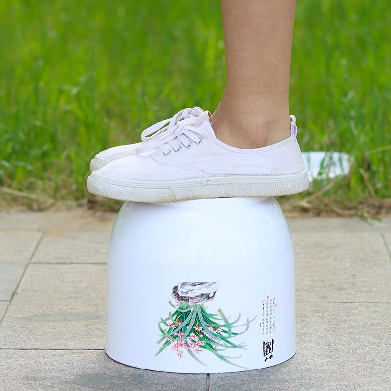 加大加厚pp树脂环保塑料花盆大号绿萝碗莲睡莲荷花无孔水培花盆|兰花盆【有孔】 大号两个装【营养液+碗莲种】