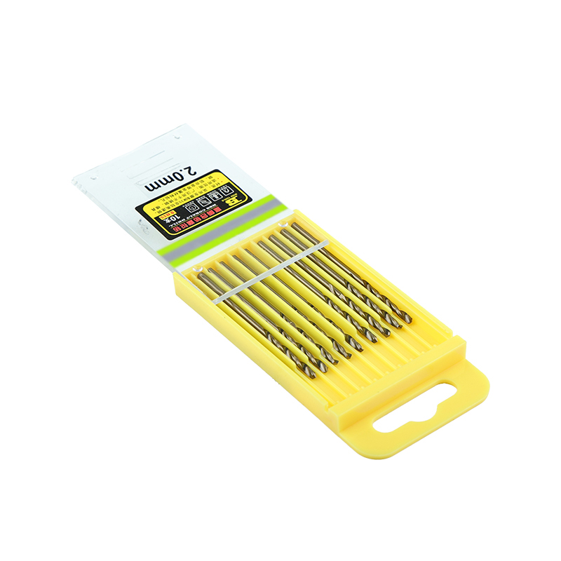 波斯(BOSI) 荧光系列直柄含钴麻花钻 2.0mm/10支 盒高清大图