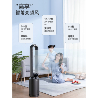 志高电风扇无叶风扇家用卧室空调扇冷风扇塔扇落地扇无叶轻音冷风扇