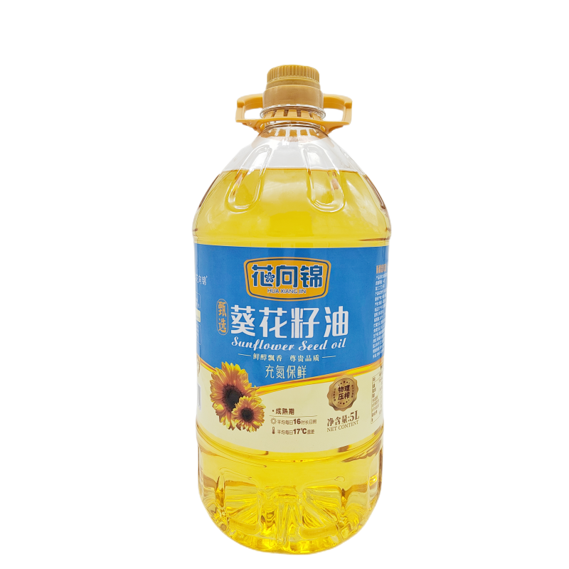 花向锦甄选葵花籽油5L