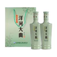 洋河大曲（YangHe）老青瓷 42度 500ml*2瓶 浓香型白酒 2瓶装