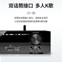 先科(SAST)G-100 功放机 家庭影院5.1声道AV功放机 高保真无线蓝牙家用卡拉ok功放