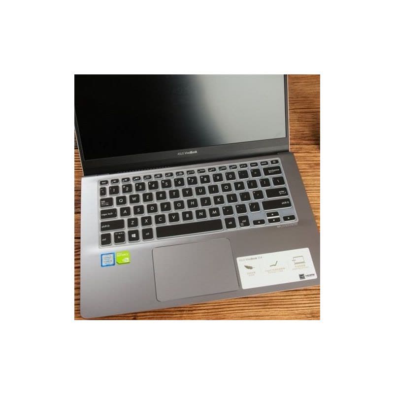 华硕灵耀s2代s4300f键盘膜笔记本电脑屏幕保护贴膜外壳贴纸s4300u|清洁刷子4件套图片