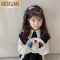 MOXUAN儿童发饰韩国宝宝爱心抓夹女童鲨鱼夹小女孩后脑勺盘发夹发卡头饰