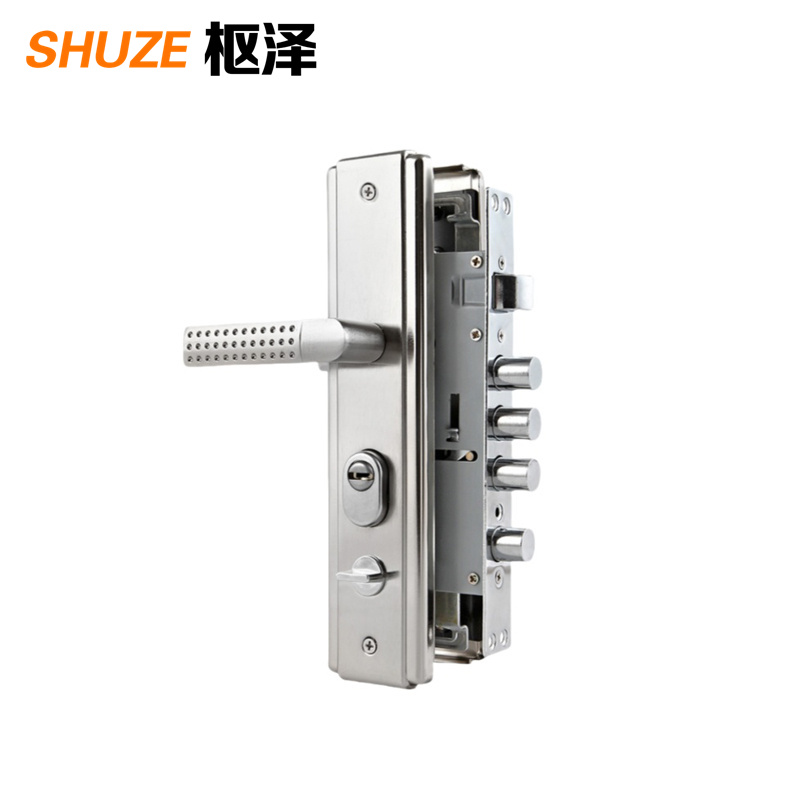 枢泽 防盗门锁 通用型 套高清大图