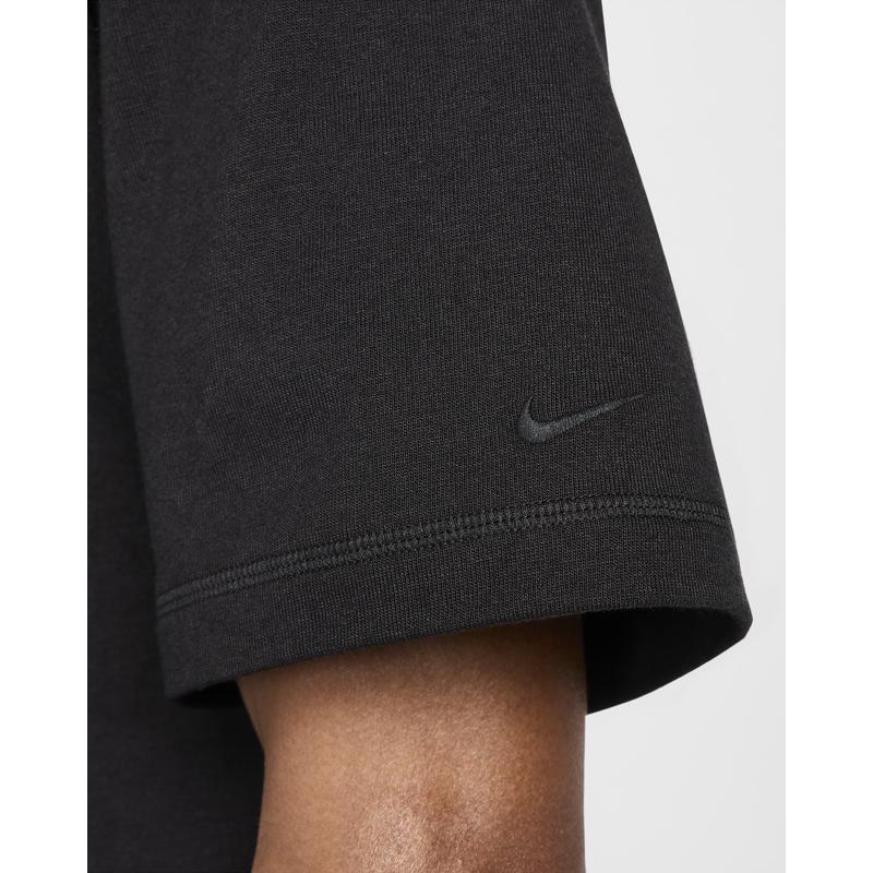 NIKE女款优雅运动短袖T恤混纺舒适透气休闲高清大图