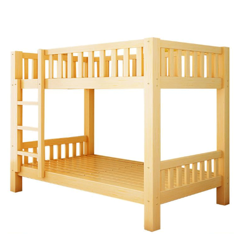 双层宿舍实木双人用进口严选松木 尺寸可定制]/张(1200*2000*1800m)高清大图