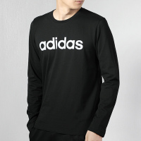 Adidas阿迪达斯正品T恤男2019秋季新款运动服宽松上衣薄款长袖EI5647