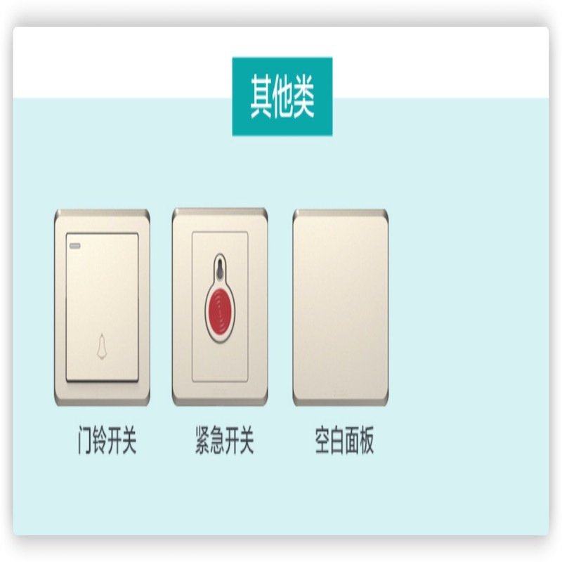 西蒙C20系列门铃开关(香槟)256301-44