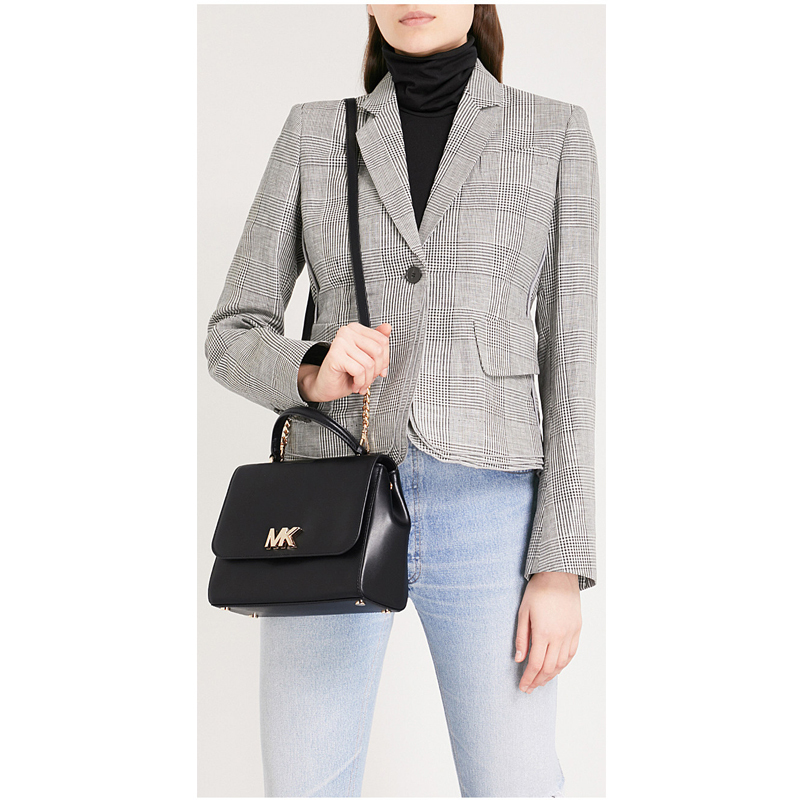 [直营]迈克·科尔斯(MICHAEL KORS) MOTT系列 MD TH SATCHEL 包盖式牛皮女包 欧美时尚