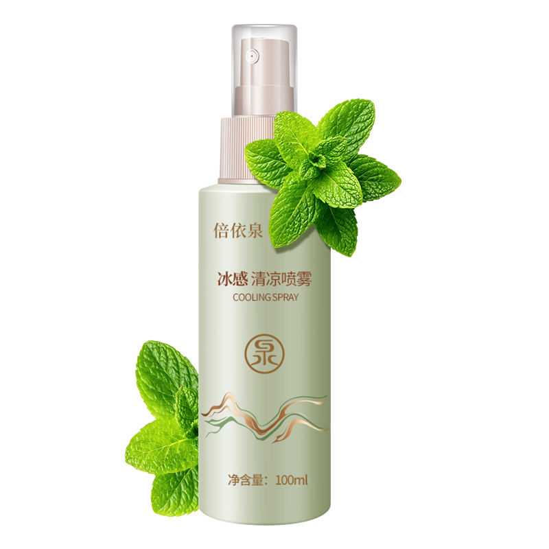 倍依泉 冰感清凉喷雾(冰川草本)100ml 花露水(计价单位:瓶)蓝色高清大图