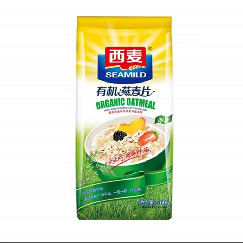 西麦(SEAMILD) 有机即食燕麦560g