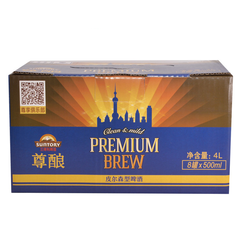 三得利啤酒(Suntory) 尊酿 500ml*8罐/箱