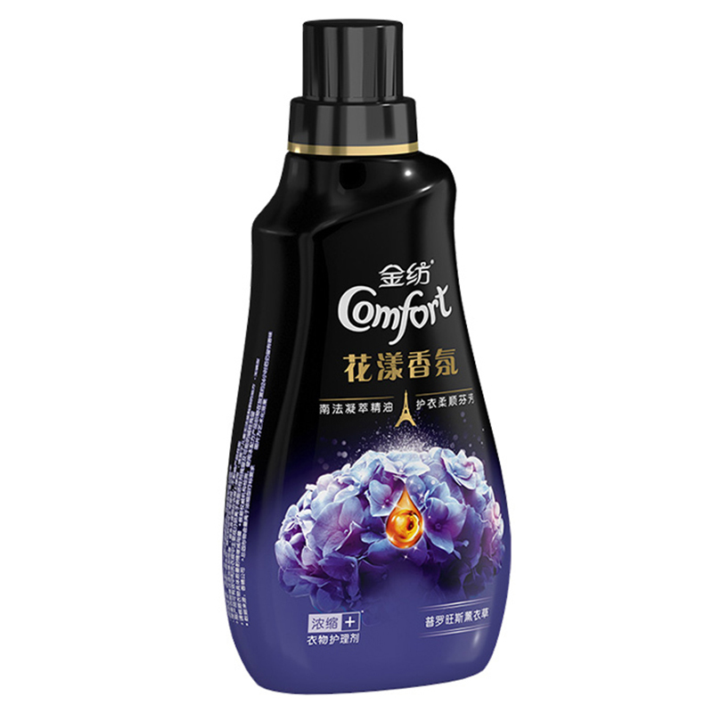 金纺 衣物柔顺剂 花漾香氛 衣物护理剂500ml 普罗旺斯薰衣草香氛 浓缩配方 用量更省 [联合利华]