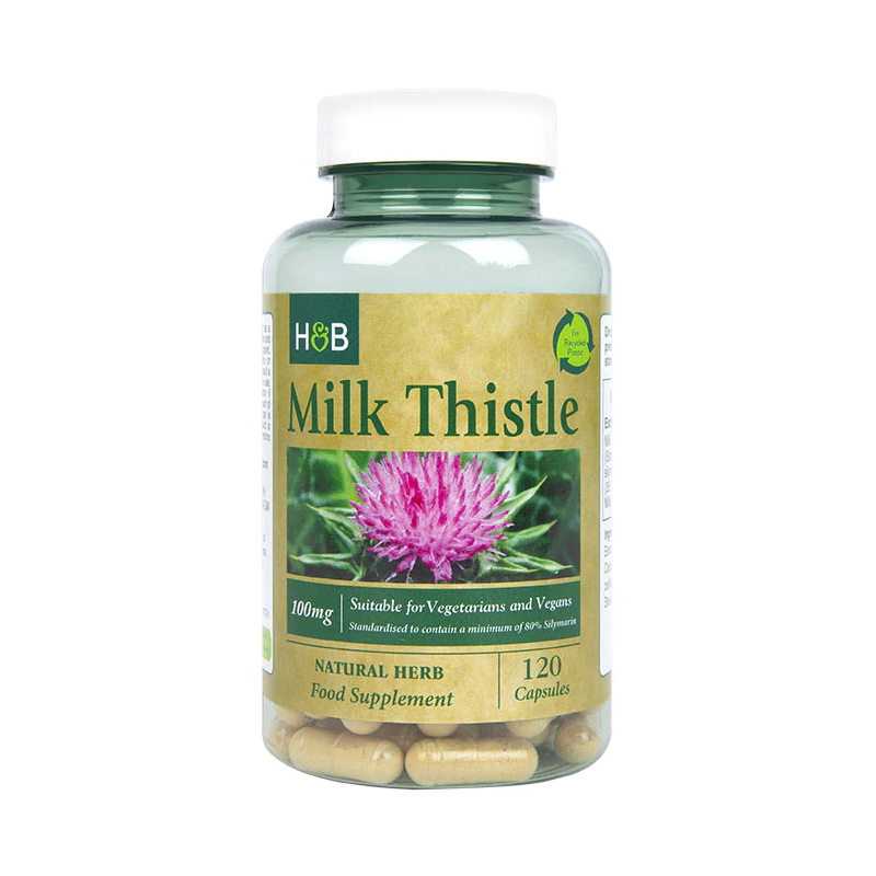 荷柏瑞(Holland&Barrett)奶蓟草精华胶囊120粒