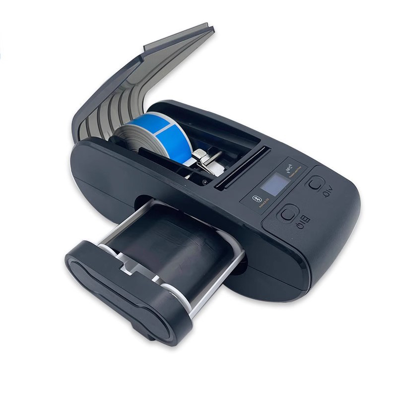 鲁橙LC-B60S 便携式打印机 工程线缆标签机 行式热转印打印机 打印宽度58mm 1台高清大图