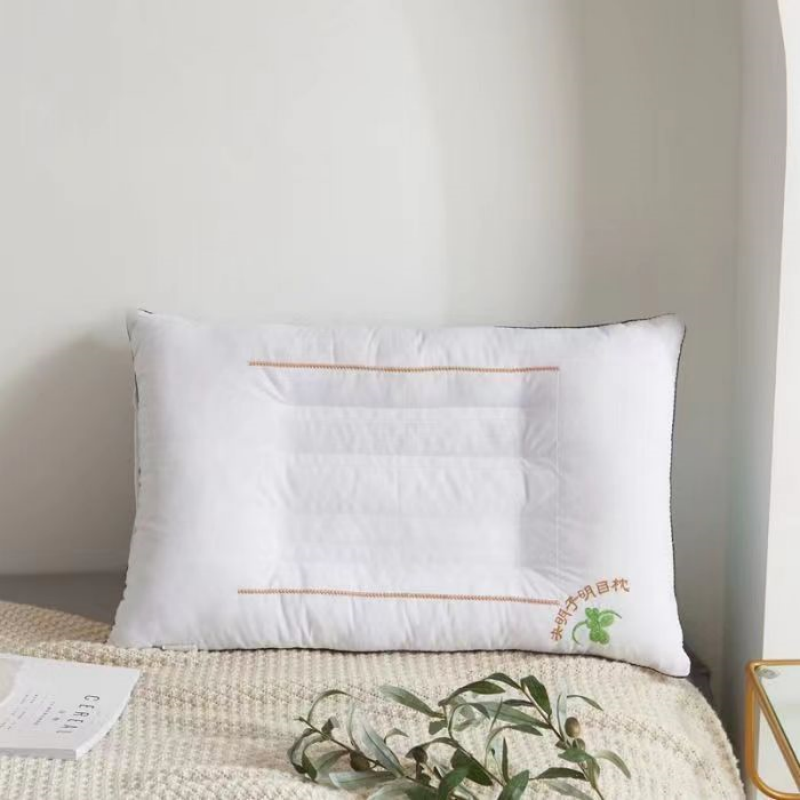安琪尔家纺决明子颈椎枕芯48*74个 白色 48*74cm