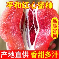 福建平和琯溪红心蜜柚2斤/5斤/9斤 红心柚子红肉新鲜当季水果