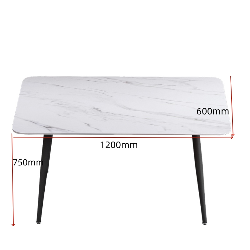 伊洛源岩板餐桌高清大图