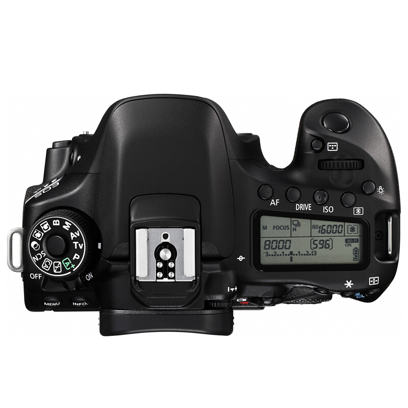 佳能(Canon) EOS 80D(18-55mm STM) 数码单反相机 单镜头套装 约2420万像素高清大图