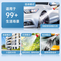 闪电客无线洗车机车用家用便携式充电高压水枪锂电池水泵刷车抢清洗