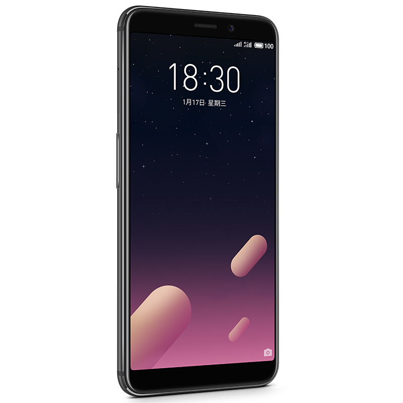 魅族（Meizu）魅蓝S6 全面屏手机 全网通公开版 3GB+32GB 磨砂黑色 移动联通电信4G手机
